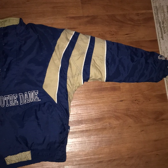 Notre Damn Starter half button up jacket - Picture 3 of 7